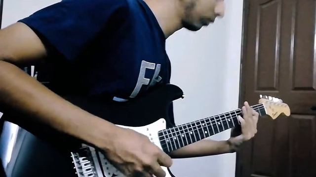 Papercut - Linkin Park (guitar Cover) - fender squier смотреть онлайн