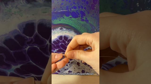 Tutorial как правильно завязывать кольца #Бисер #БисерПлетениеКольца #ЛюблюБисер #БисерГёрл смотреть онлайн