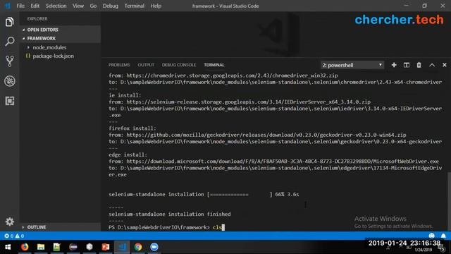 Install WebdriverIO - Chercher Tech смотреть онлайн
