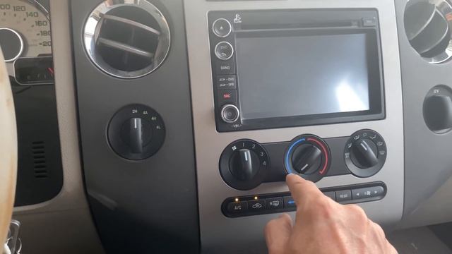 How to turn AC off Ford Expedition 2016 смотреть онлайн