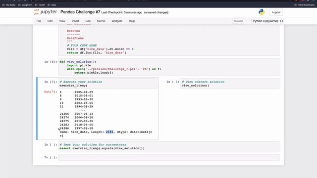 Dunder Data Pandas Challenge #7 смотреть онлайн