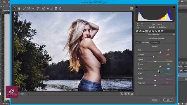 Photoshop Tutorial CC 2017 | Camera RAW filter | Outdoor Post Process смотреть онлайн
