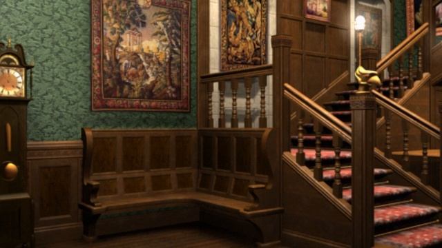 Cozy Mansion Ambience of the Nancy Drew Games | Message in a Haunted Mansion Ambience смотреть онлайн