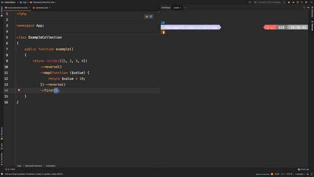 dump | Laravel Collections смотреть онлайн