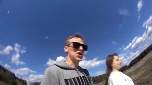 VLOG| ВЕСЕННИЙ ПОХОД С ДЕВУШКОЙ 10КМ Добрые походы. смотреть онлайн