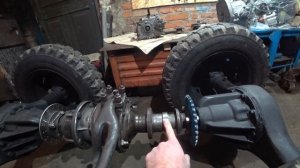 Самодельный Минитрактор Переломка 4х4 / Своими Руками / ч.1