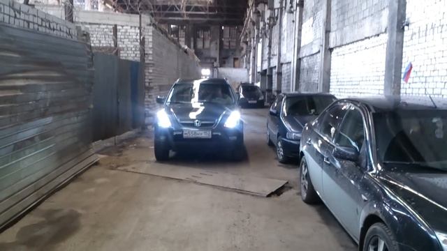 ДХО+габарит High Performance Lights на Хонда CR-V II смотреть онлайн