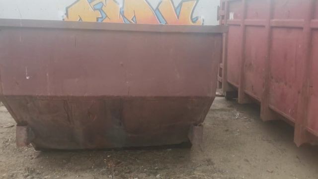 Бункера-контейнеры для мусора 8 куб м, отличное состояние смотреть онлайн