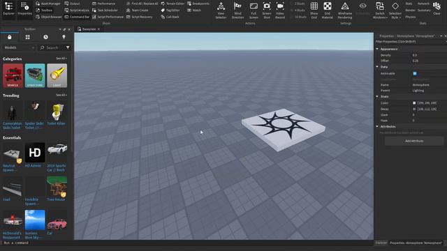 Как сделать туман в Roblox Studio #гайды смотреть онлайн