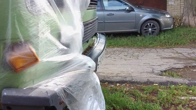 Покраска машины в гаражах под деревом ч.1 | Ремонт Фольксваген транспортер 3 | Проект автодом смотреть онлайн