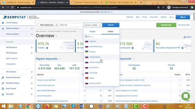 Как проверить посещаемость чужого сайта - анализ трафика сайтов конкурентов бесплатно. смотреть онлайн