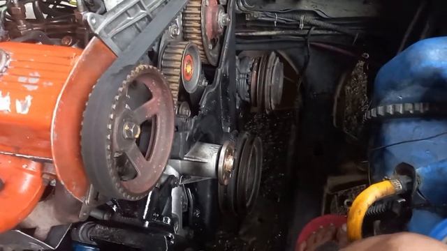 ENGINE TIMING MARKS 4D56 D4BX HYUNDAI GRACE #diy #tutorial #howto #live