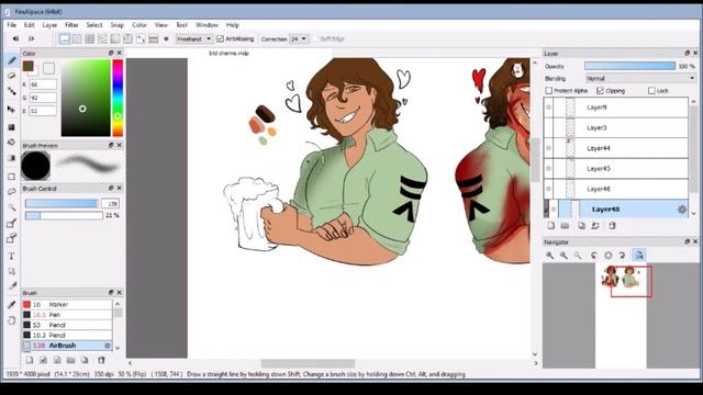 Strade Charm Design || Boyfriend to Death ||【 SpeedPaint 】 смотреть онлайн