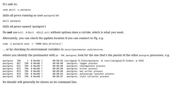 How to nicely stop all postgres processes? (2 Solutions!!) смотреть онлайн