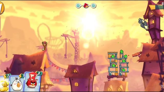 Angry Birds 2 - level 24 Уточки красиво прилетели. смотреть онлайн
