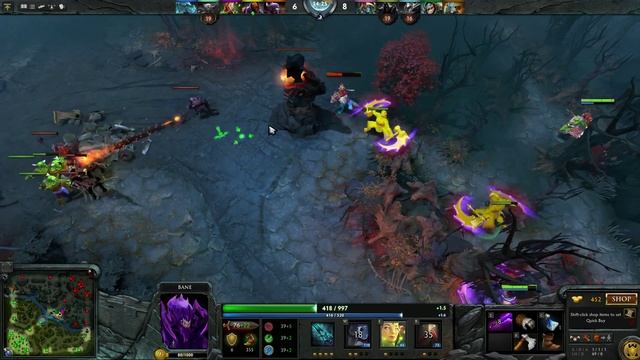 Dota 2 Ability Draft - Bane with Curse, Arctic burn, Enchant, and DUEL. смотреть онлайн