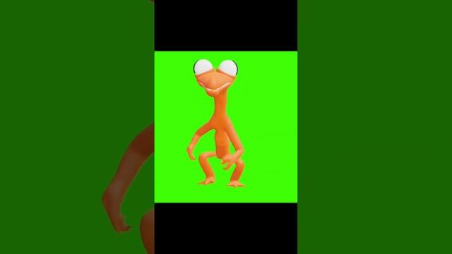 Футаж orange из rainbow friends Roblox на зеленом фоне смотреть онлайн