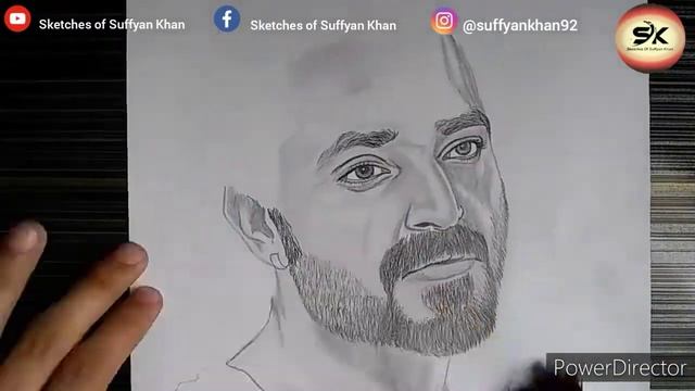 Alif Ost | geo tv | Hamza Ali Abbasi | Time-lapse Sketch by Sketches of Suffyan Khan смотреть онлайн