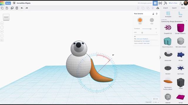 Seal - Made with Tinkercad