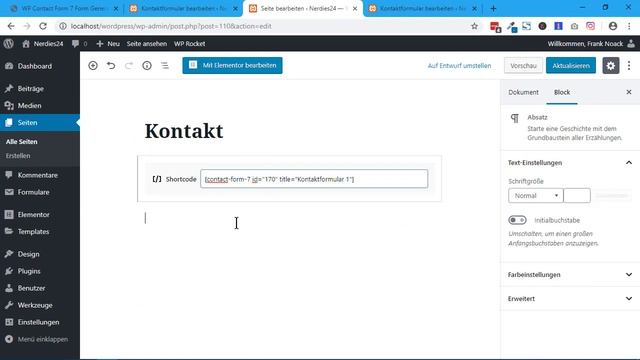 Contact Form 7 Templates Code selber erstellen [ deutsch Tutorial ] смотреть онлайн