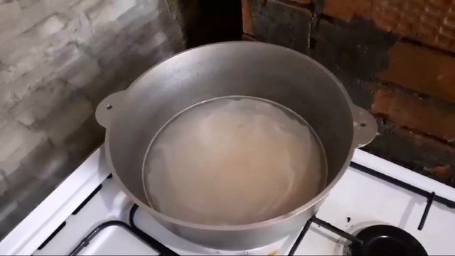 Как у нас утро началось. ... Суп гороховый получился....