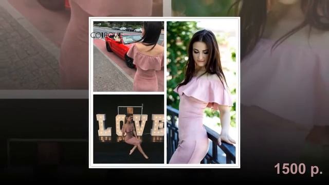 Одежда с AliExpress - Красивое розовое платье для вечеринки на Алиэкспресс. смотреть онлайн