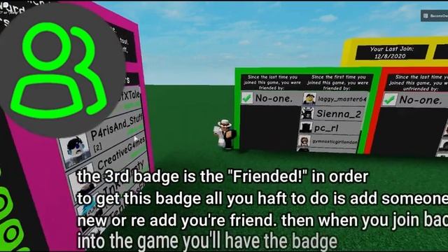 How to get all badges in Friend Checker (ROBLOX) *includes secret badge* смотреть онлайн
