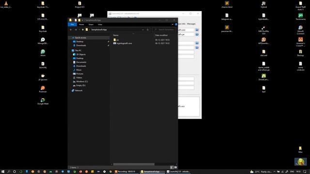 Java Runnable JAR to Windows EXE смотреть онлайн