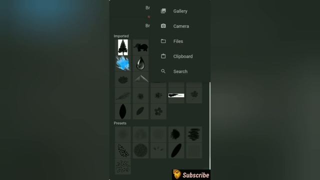 Let's make a Pine Tree Brush | Free Brush Tutorial in infinite painter смотреть онлайн