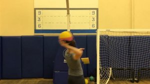 Разновидность броска (водное поло,работа с мячом)water polo