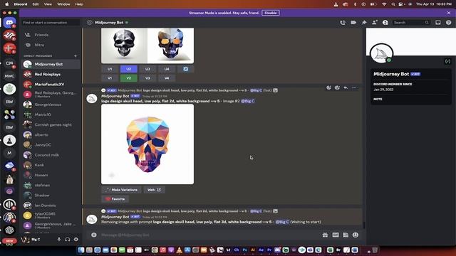 Create Amazing VECTOR Logos With Midjourney V5 - Step By Step Tutorial смотреть онлайн