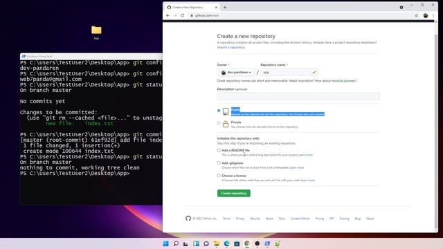 Курс Git и GitHub. 04. Загрузка репозитория на GitHub: push / remote / config смотреть онлайн