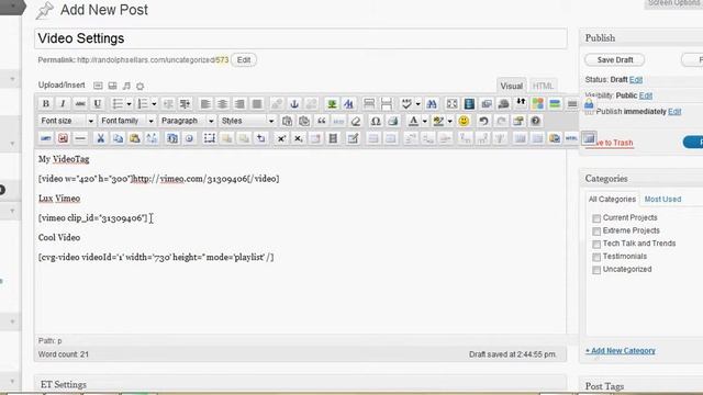Wordpress Video Embedding Plugins смотреть онлайн