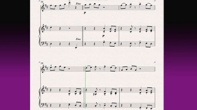 На весіллі у селі 21 At a village wedding(Ф-но)/(P-no)Скрипка 3 класс / Violin 3 grade