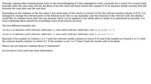Combine two long IF statements on Excel into one formula смотреть онлайн