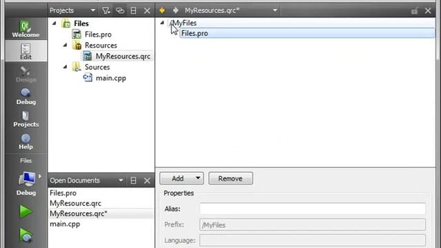 C Qt 13 Resource Files смотреть онлайн