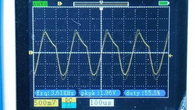 6.7.FNIRSI_1С15, наблюдение АЧХ и вычисление частоты резонанса. смотреть онлайн