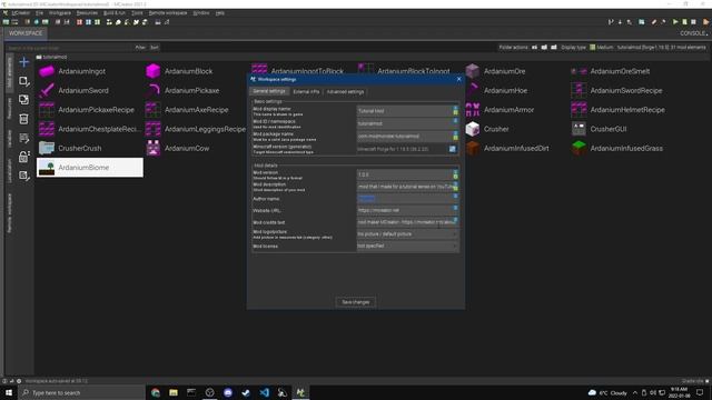 Create Minecraft Mods WITHOUT CODING!! - EP8 - Exporting / Building | MCreator Tutorial смотреть онлайн