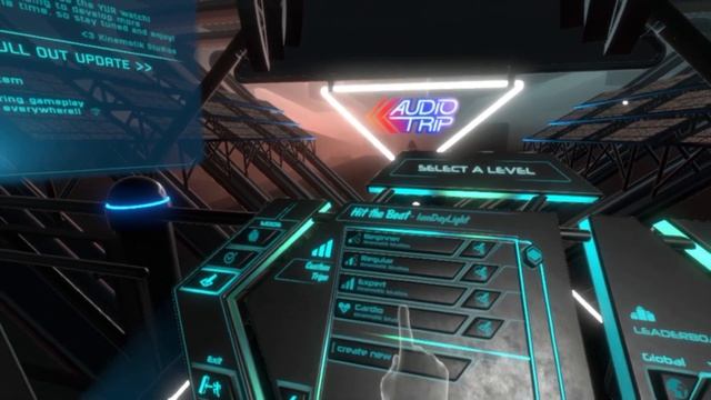 Audio Trip VR - New Update! VR Fitness Game Review смотреть онлайн