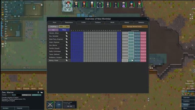 Rimworld Impossible V11 Episode 42 Tribal Raid (Gameplay / Playthrough / 1080p60 ) смотреть онлайн