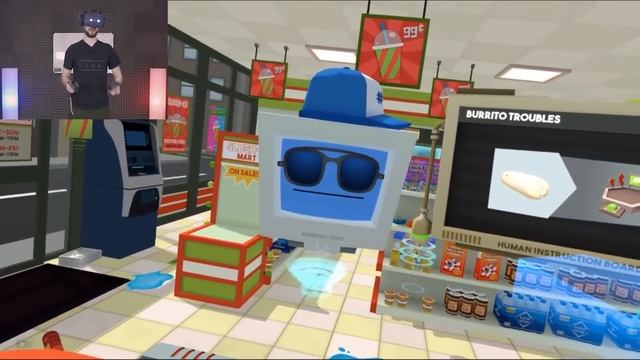DON'T POINT YOUR BANANA AT ME | Job Simulator (HTC Vive Virtual Reality) смотреть онлайн