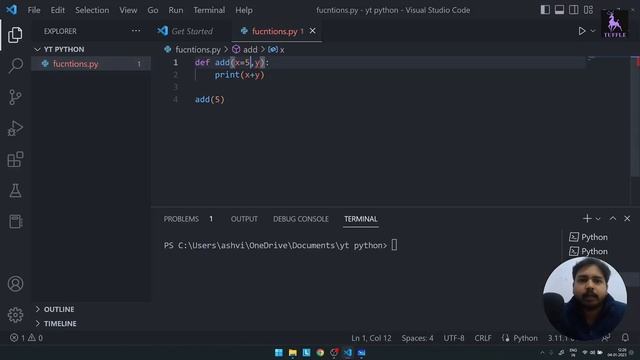 Functions in Python : Python Full Course in Hindi 2023 | Tuffle смотреть онлайн