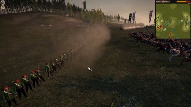 Total War Shogun 2 Fall of the Samurai Multiplayer - Shogun Cavarly Rush смотреть онлайн