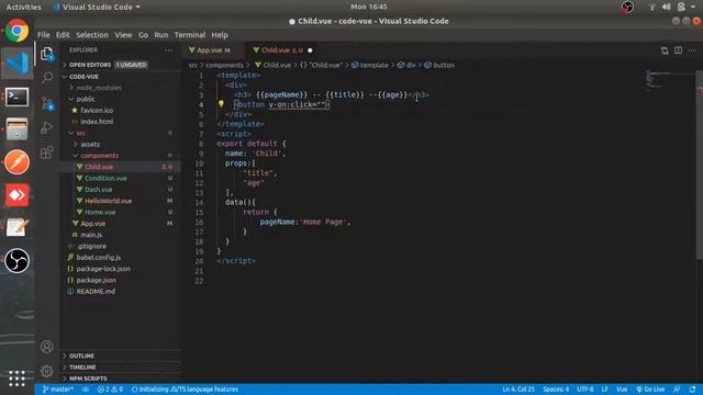Props | Communicate Child to Parent & Parent to Child Component | #8 | Vue Js 3 Tutorial in Hindi смотреть онлайн