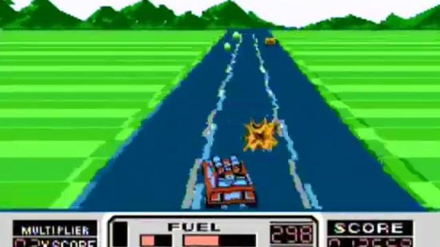 RoadBlasters - NES Gameplay смотреть онлайн