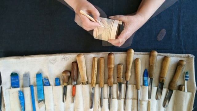 Мастер-класс по резьбе по дереву "Солонка в народном стиле" смотреть онлайн