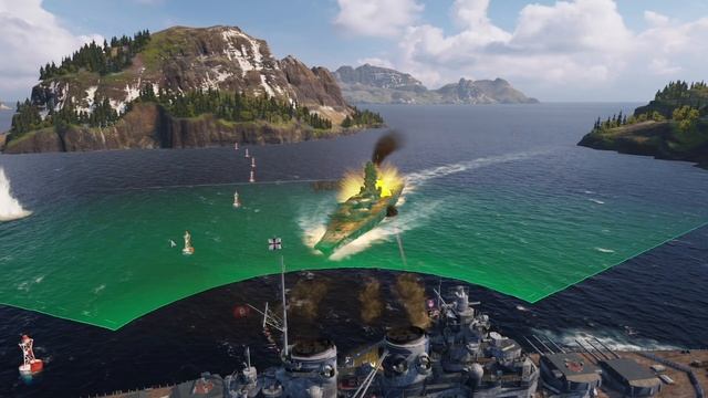 World of Warships: Pommern - Insanely Fun 3v3 Ranked! смотреть онлайн