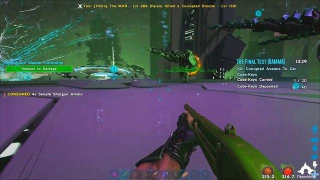 HOW TO WIN! - Ark Genesis - Final Boss - Corrupted Master Controller! смотреть онлайн