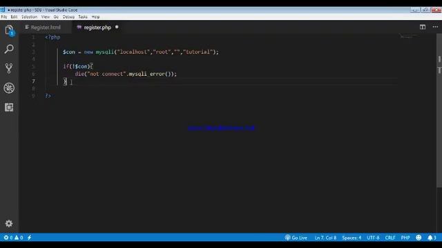 Simple html form with PHP and DB connection[Tamil] смотреть онлайн