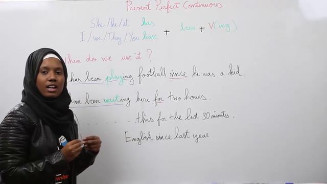 present perfect continous : الثانية بكالوريا و الأولى بكالوريا смотреть онлайн